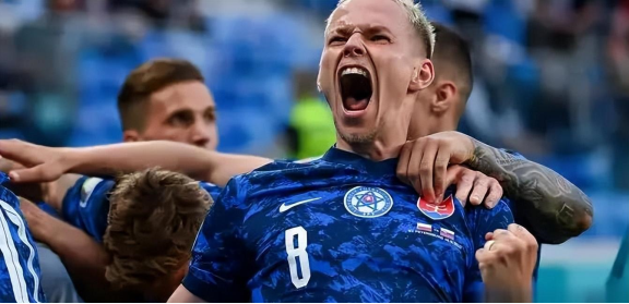 斯洛文尼亚队获得胜利备战国际比赛